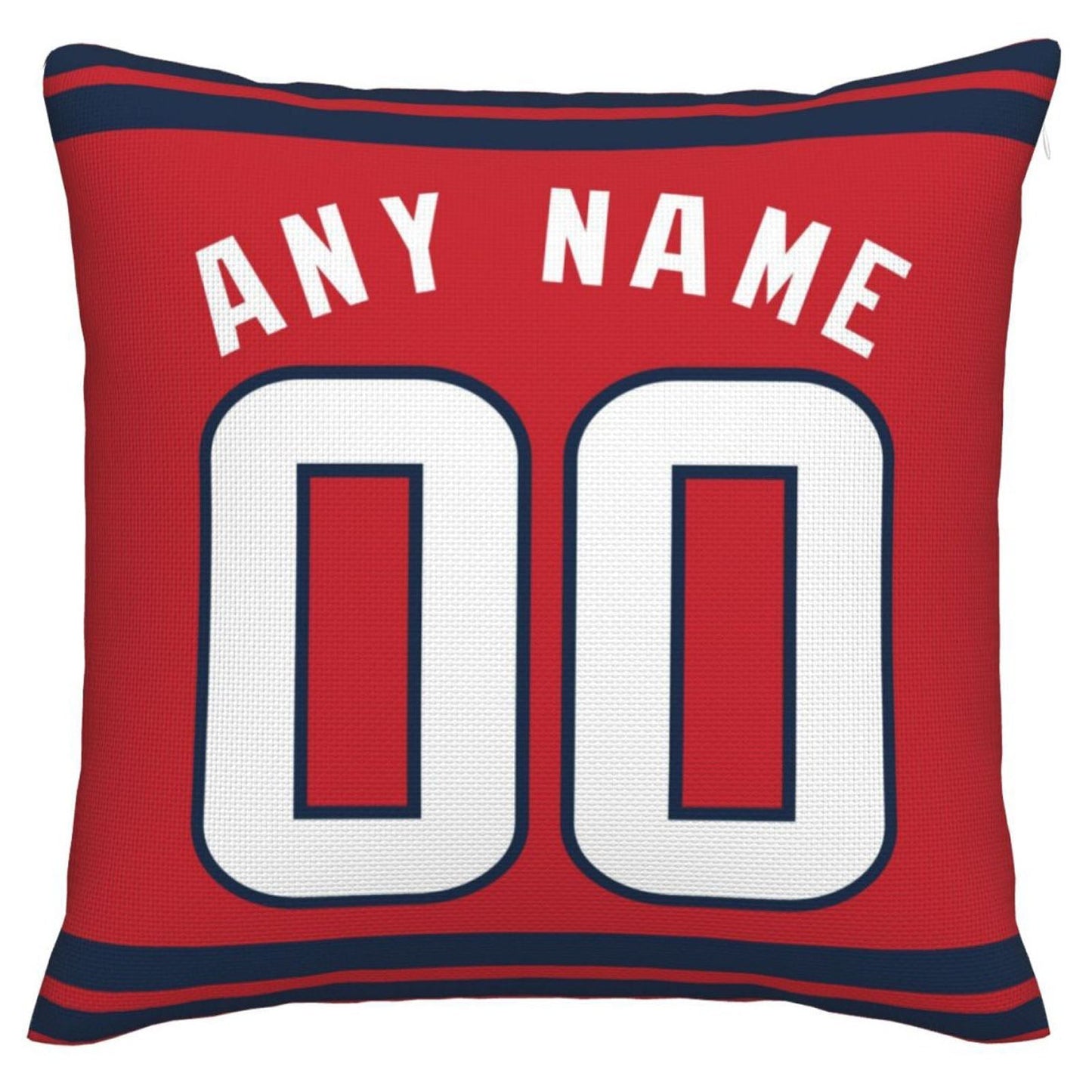Custom H.Texans Pillow Decorative Throw Pillow Case - Print Personalized Football Team Fans Name & Number Birthday Gift Football Pillows