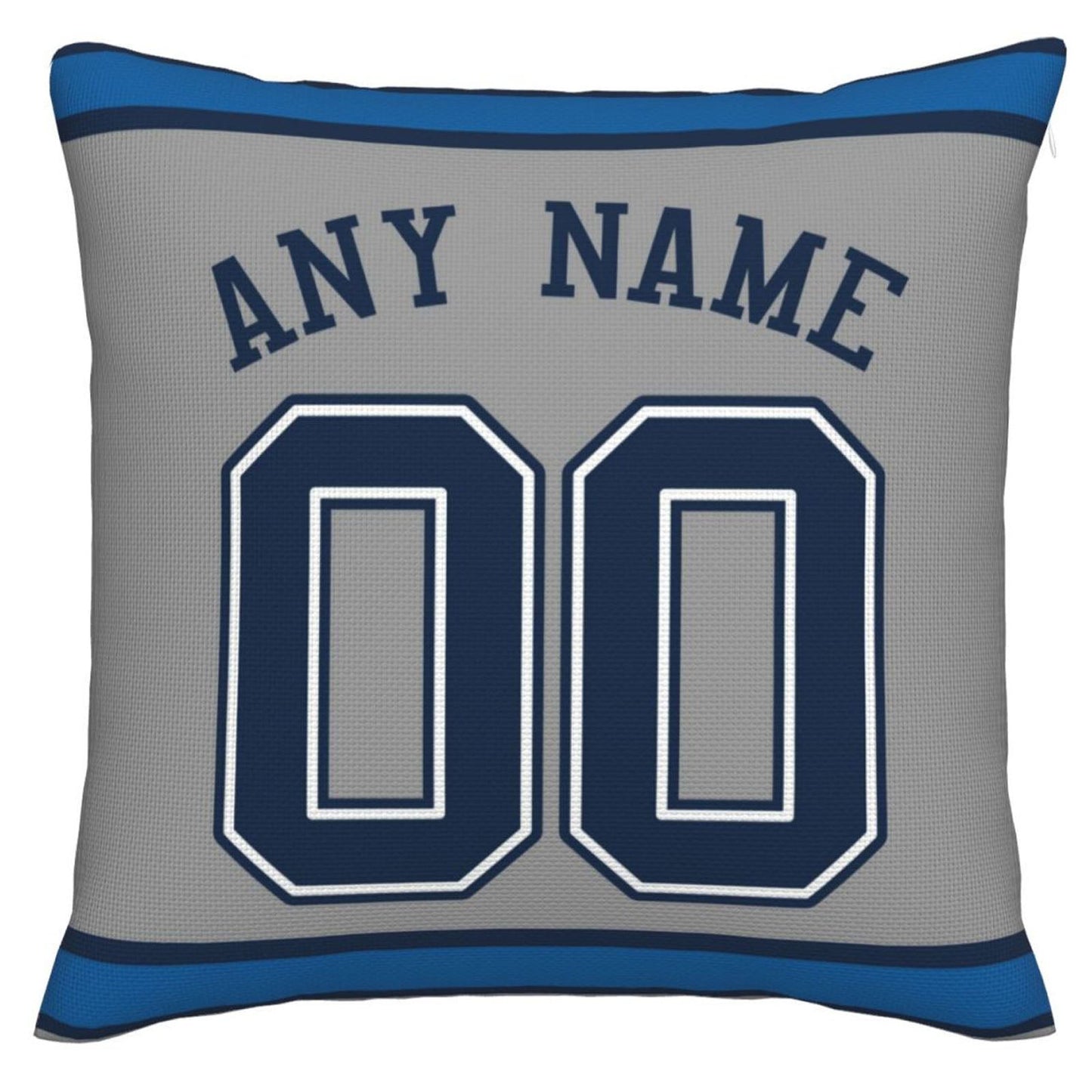 Custom D.Cowboys Pillow Decorative Throw Pillow Case - Print Personalized Football Team Fans Name & Number Birthday Gift Football Pillows