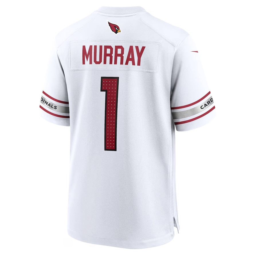 A.Cardinals #1 Kyler Murray White Game Player Stitched American Football Jerseys