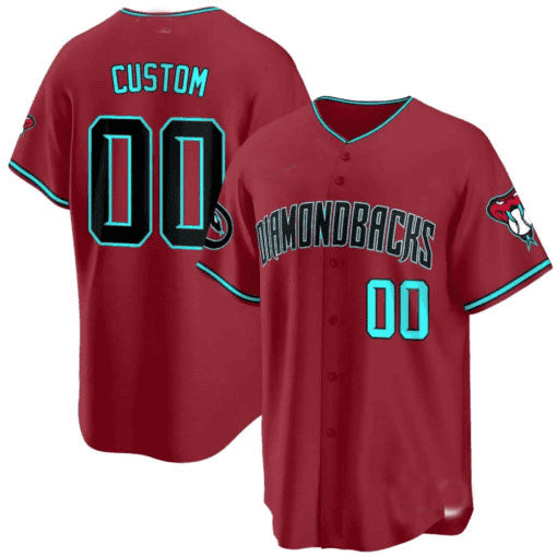 Arizona Diamondbacks 2024 Cool Base Custom Jersey ¨C All Stitched Baseball Jersey