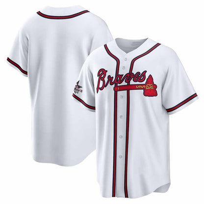 Atlanta Braves 2025 All-Star Game Home Replica Jersey - White Baseball Jersey