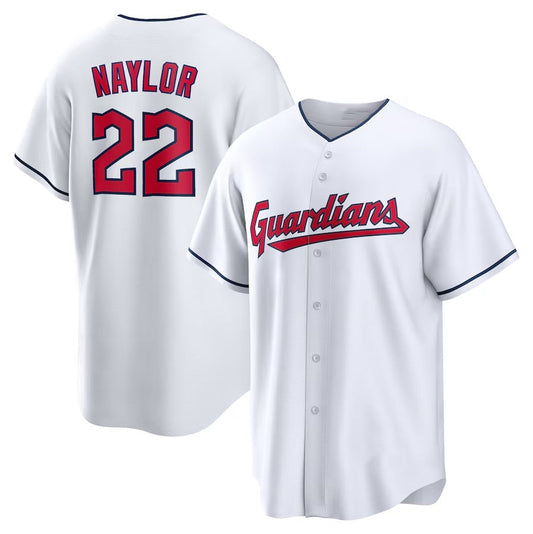 Cleveland Guardians #22 Josh Naylor Home Replica Jersey - White American Football Jerseys