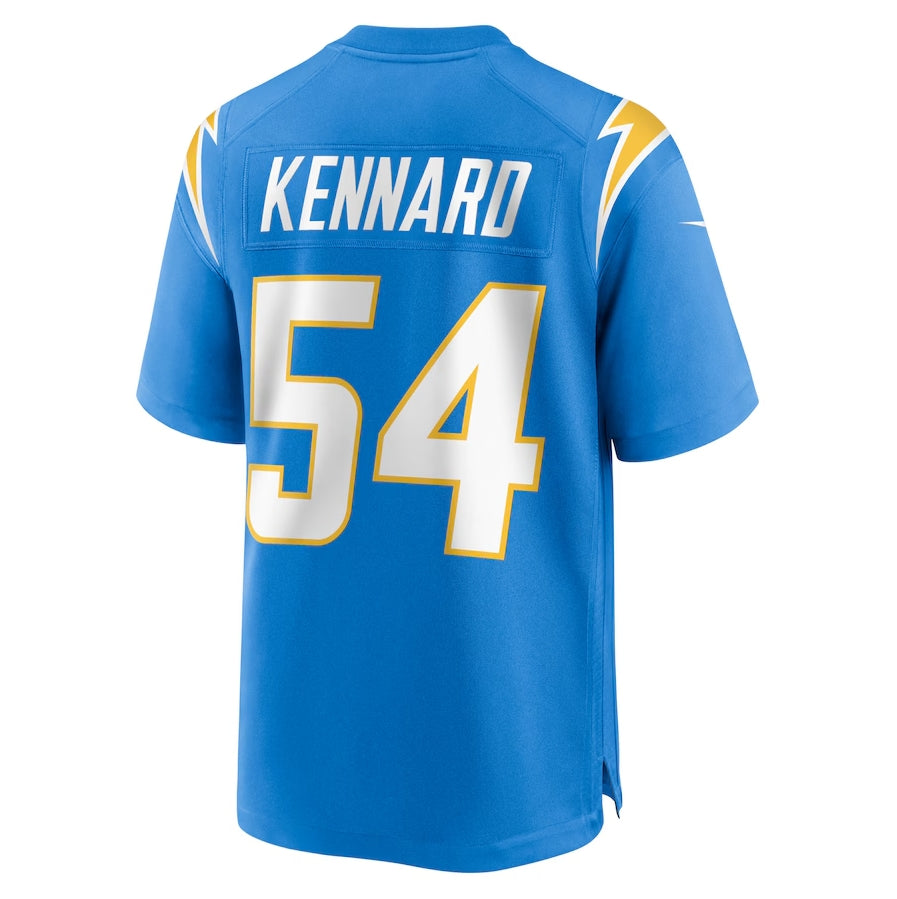LA.Chargers #54 Kyle Kennard Powder Blue Team Game Stitched American Football Jerseys