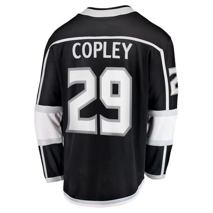 LA.Kings #29 Pheonix Copley Fanatics Home Breakaway Jersey - Black Stitched American Hockey Jerseys