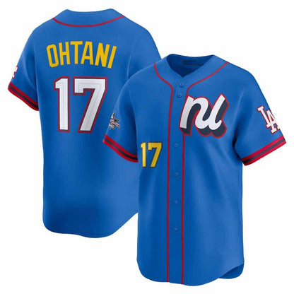 Los Angeles Dodgers #17 Shohei Ohtani National League 2025 All-Star Edition Limited Player Jersey - Blue Baseball Jersey