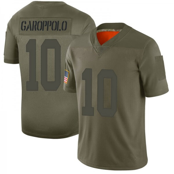 Men's #10 Jimmy Garoppolo SF.49ers Limited Stitched Jerseys