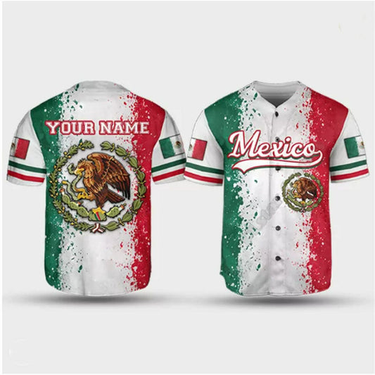 Mexico 2023 World Baseball Classic Baseball Jersey ¨C White Stitches Baseball Jerseys