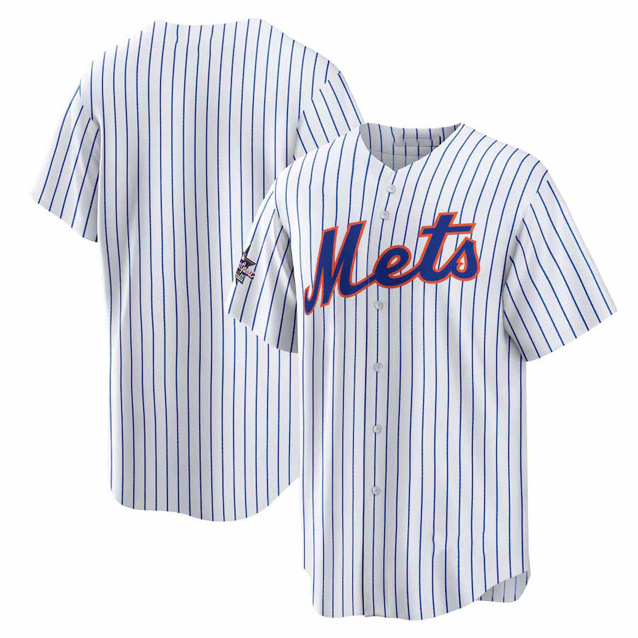 New York Mets 2025 All-Star Game Home Replica Jersey - White Stitched Baseball Jersey
