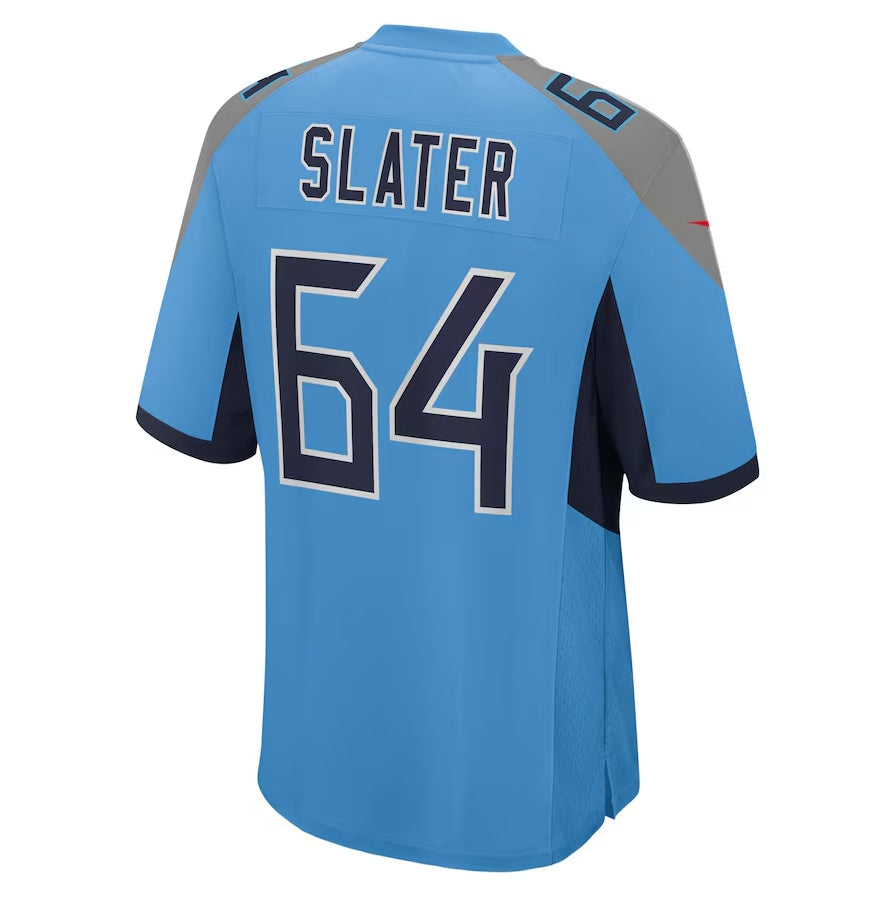 T.Titans #64 Jackson Slater Light Blue Team Game Stitched American Football Jersey