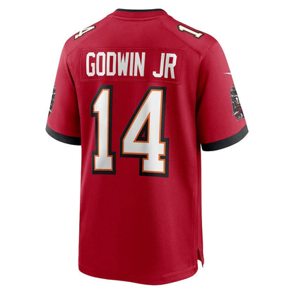 TB.Buccaneers #14 Chris Godwin Jr. Red 50th Anniversary Game Stitched American Football Jerseys