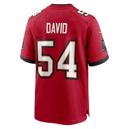 TB.Buccaneers #54 Lavonte David Red 50th Anniversary Game Stitched American Football Jerseys