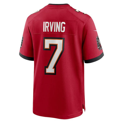 TB.Buccaneers #7 Bucky Irving Red 50th Anniversary Game Stitched American Football Jerseys