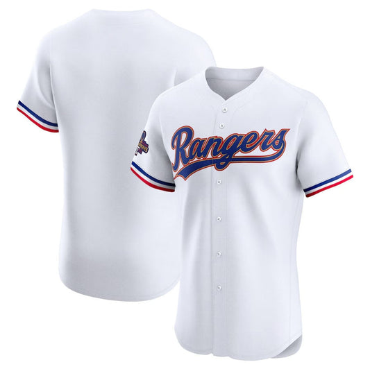 Texas Rangers 2024 Gold Collection Elite Jersey ¨C White Baseball Jerseys