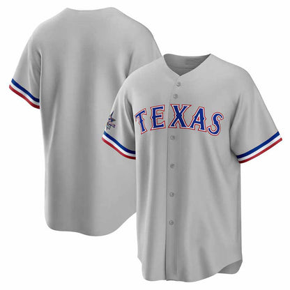 Texas Rangers 2025 All-Star Game Away Replica Jersey - Gray Stitched Baseball Jersey